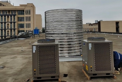 廠家直銷空氣能熱泵熱水器機組 工地學校熱水工程的理想選擇
